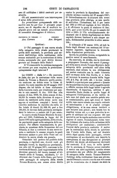 Annali della giurisprudenza italiana raccolta generale delle decisioni delle Corti di cassazione e d'appello in materia civile, criminale, commerciale, di diritto pubblico e amministrativo, e di procedura civile e penale