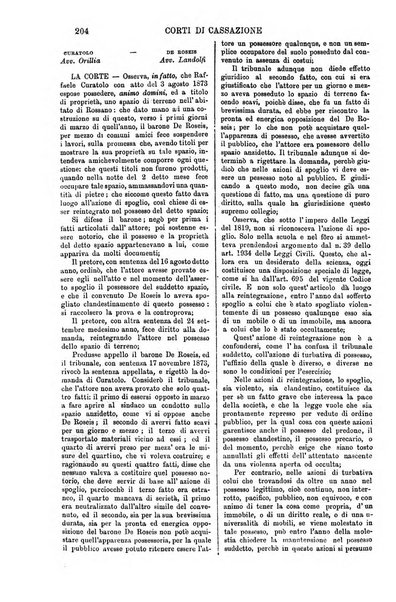 Annali della giurisprudenza italiana raccolta generale delle decisioni delle Corti di cassazione e d'appello in materia civile, criminale, commerciale, di diritto pubblico e amministrativo, e di procedura civile e penale