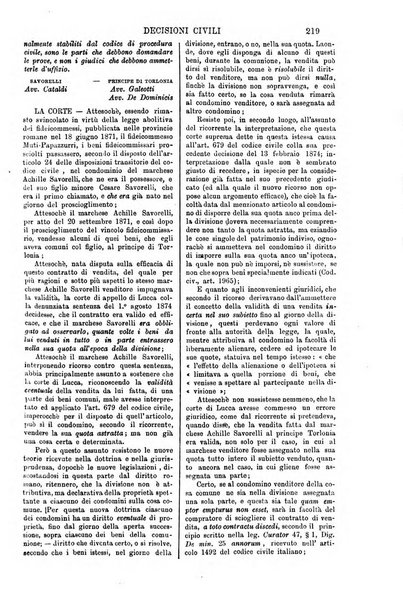 Annali della giurisprudenza italiana raccolta generale delle decisioni delle Corti di cassazione e d'appello in materia civile, criminale, commerciale, di diritto pubblico e amministrativo, e di procedura civile e penale