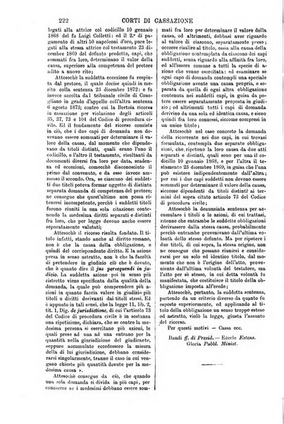 Annali della giurisprudenza italiana raccolta generale delle decisioni delle Corti di cassazione e d'appello in materia civile, criminale, commerciale, di diritto pubblico e amministrativo, e di procedura civile e penale