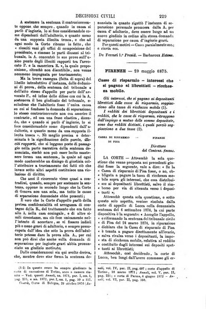 Annali della giurisprudenza italiana raccolta generale delle decisioni delle Corti di cassazione e d'appello in materia civile, criminale, commerciale, di diritto pubblico e amministrativo, e di procedura civile e penale