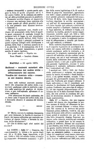 Annali della giurisprudenza italiana raccolta generale delle decisioni delle Corti di cassazione e d'appello in materia civile, criminale, commerciale, di diritto pubblico e amministrativo, e di procedura civile e penale