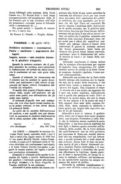 Annali della giurisprudenza italiana raccolta generale delle decisioni delle Corti di cassazione e d'appello in materia civile, criminale, commerciale, di diritto pubblico e amministrativo, e di procedura civile e penale