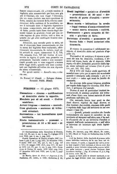 Annali della giurisprudenza italiana raccolta generale delle decisioni delle Corti di cassazione e d'appello in materia civile, criminale, commerciale, di diritto pubblico e amministrativo, e di procedura civile e penale