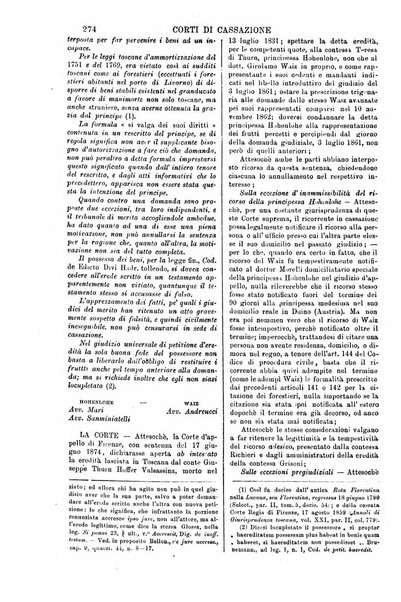 Annali della giurisprudenza italiana raccolta generale delle decisioni delle Corti di cassazione e d'appello in materia civile, criminale, commerciale, di diritto pubblico e amministrativo, e di procedura civile e penale