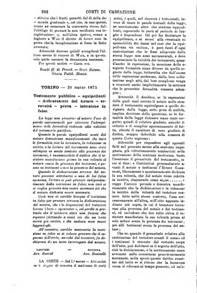 Annali della giurisprudenza italiana raccolta generale delle decisioni delle Corti di cassazione e d'appello in materia civile, criminale, commerciale, di diritto pubblico e amministrativo, e di procedura civile e penale