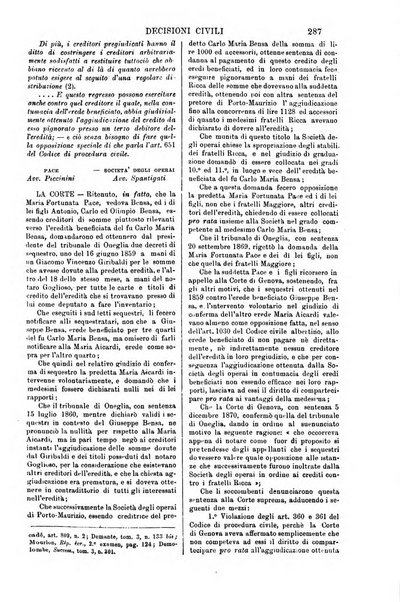 Annali della giurisprudenza italiana raccolta generale delle decisioni delle Corti di cassazione e d'appello in materia civile, criminale, commerciale, di diritto pubblico e amministrativo, e di procedura civile e penale