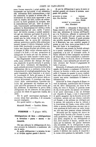 Annali della giurisprudenza italiana raccolta generale delle decisioni delle Corti di cassazione e d'appello in materia civile, criminale, commerciale, di diritto pubblico e amministrativo, e di procedura civile e penale