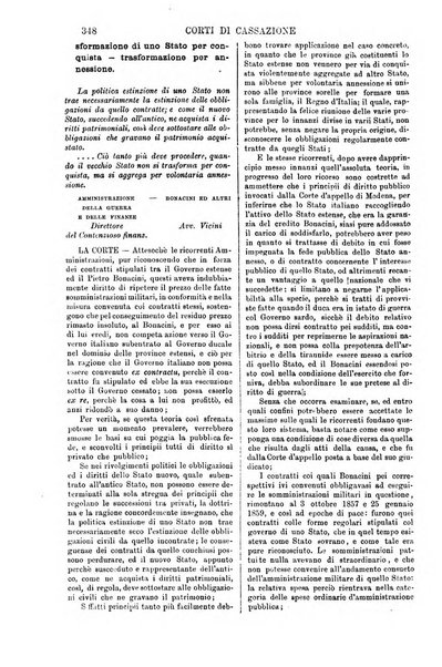 Annali della giurisprudenza italiana raccolta generale delle decisioni delle Corti di cassazione e d'appello in materia civile, criminale, commerciale, di diritto pubblico e amministrativo, e di procedura civile e penale