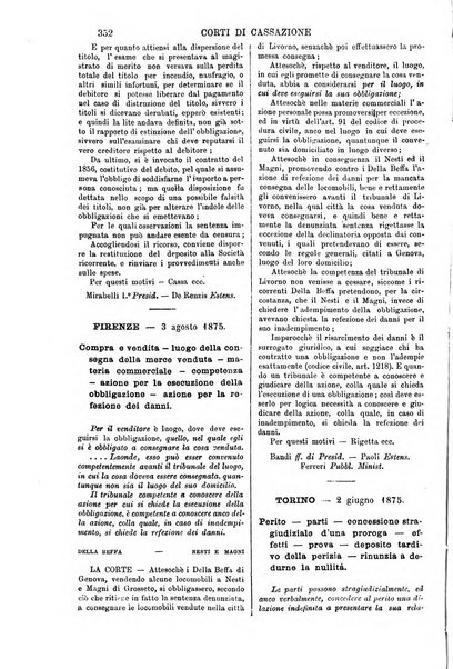 Annali della giurisprudenza italiana raccolta generale delle decisioni delle Corti di cassazione e d'appello in materia civile, criminale, commerciale, di diritto pubblico e amministrativo, e di procedura civile e penale