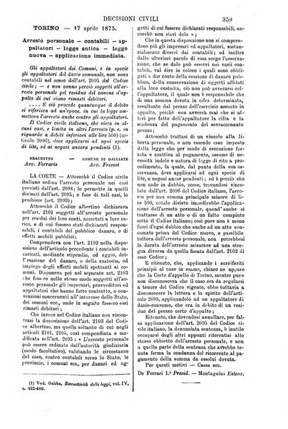 Annali della giurisprudenza italiana raccolta generale delle decisioni delle Corti di cassazione e d'appello in materia civile, criminale, commerciale, di diritto pubblico e amministrativo, e di procedura civile e penale