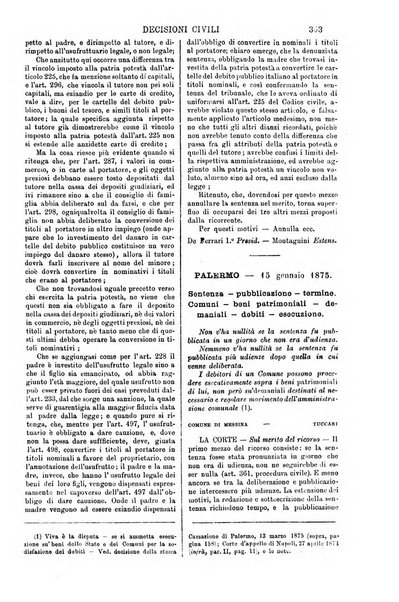 Annali della giurisprudenza italiana raccolta generale delle decisioni delle Corti di cassazione e d'appello in materia civile, criminale, commerciale, di diritto pubblico e amministrativo, e di procedura civile e penale