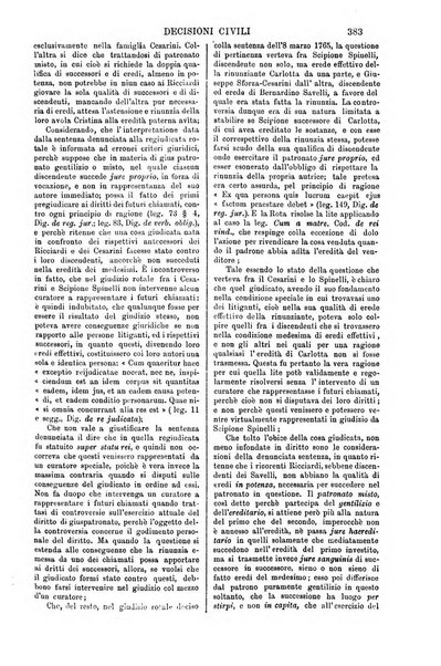 Annali della giurisprudenza italiana raccolta generale delle decisioni delle Corti di cassazione e d'appello in materia civile, criminale, commerciale, di diritto pubblico e amministrativo, e di procedura civile e penale