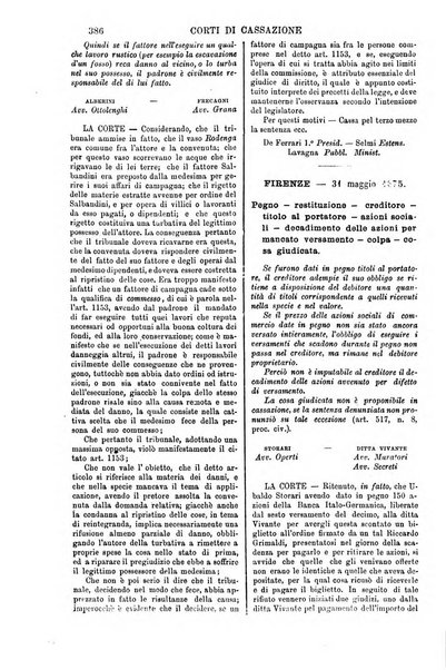 Annali della giurisprudenza italiana raccolta generale delle decisioni delle Corti di cassazione e d'appello in materia civile, criminale, commerciale, di diritto pubblico e amministrativo, e di procedura civile e penale