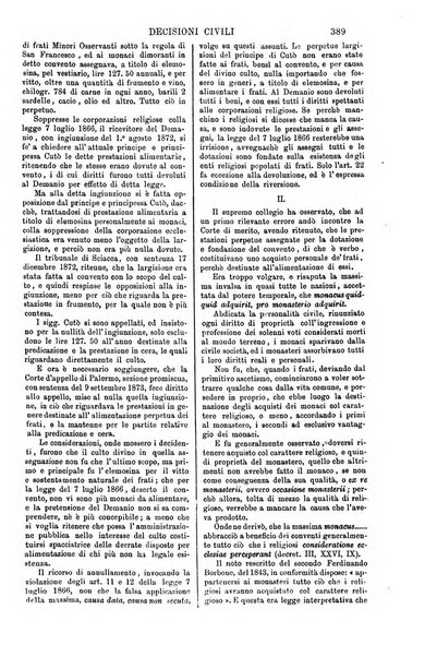 Annali della giurisprudenza italiana raccolta generale delle decisioni delle Corti di cassazione e d'appello in materia civile, criminale, commerciale, di diritto pubblico e amministrativo, e di procedura civile e penale