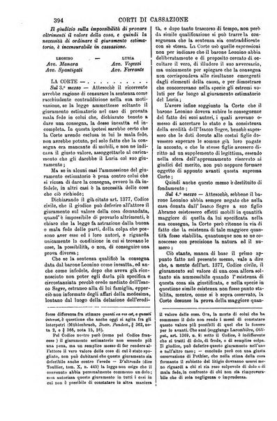 Annali della giurisprudenza italiana raccolta generale delle decisioni delle Corti di cassazione e d'appello in materia civile, criminale, commerciale, di diritto pubblico e amministrativo, e di procedura civile e penale