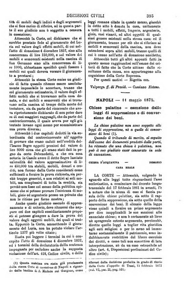 Annali della giurisprudenza italiana raccolta generale delle decisioni delle Corti di cassazione e d'appello in materia civile, criminale, commerciale, di diritto pubblico e amministrativo, e di procedura civile e penale