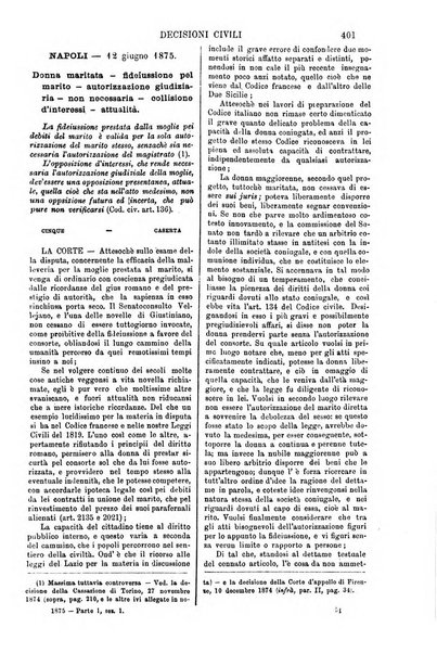 Annali della giurisprudenza italiana raccolta generale delle decisioni delle Corti di cassazione e d'appello in materia civile, criminale, commerciale, di diritto pubblico e amministrativo, e di procedura civile e penale