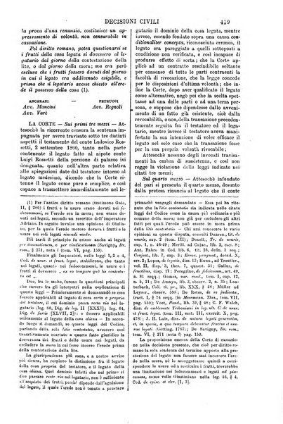 Annali della giurisprudenza italiana raccolta generale delle decisioni delle Corti di cassazione e d'appello in materia civile, criminale, commerciale, di diritto pubblico e amministrativo, e di procedura civile e penale