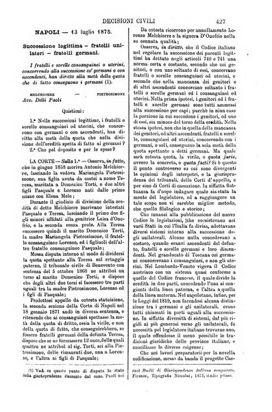 Annali della giurisprudenza italiana raccolta generale delle decisioni delle Corti di cassazione e d'appello in materia civile, criminale, commerciale, di diritto pubblico e amministrativo, e di procedura civile e penale