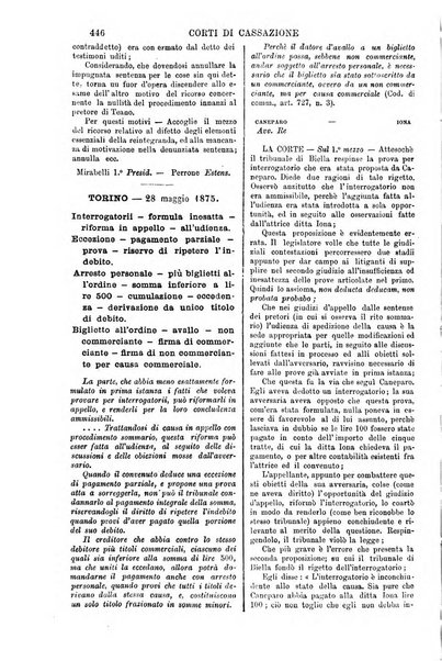 Annali della giurisprudenza italiana raccolta generale delle decisioni delle Corti di cassazione e d'appello in materia civile, criminale, commerciale, di diritto pubblico e amministrativo, e di procedura civile e penale