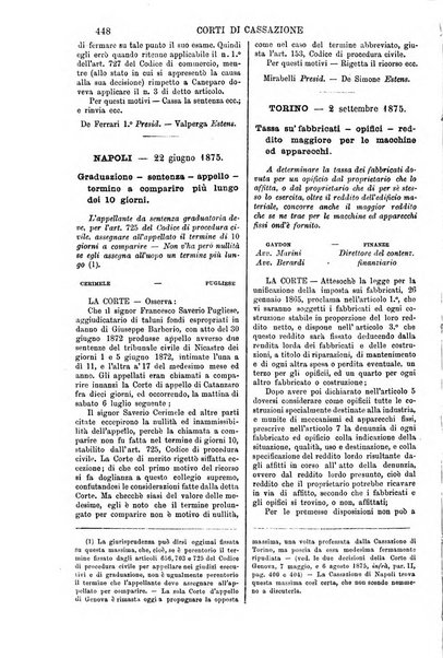 Annali della giurisprudenza italiana raccolta generale delle decisioni delle Corti di cassazione e d'appello in materia civile, criminale, commerciale, di diritto pubblico e amministrativo, e di procedura civile e penale