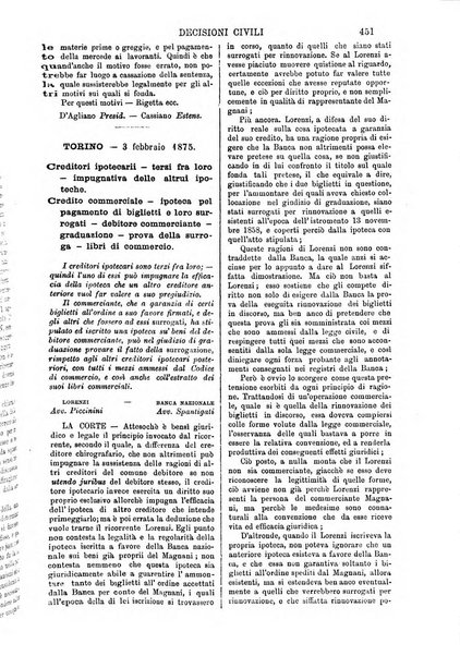 Annali della giurisprudenza italiana raccolta generale delle decisioni delle Corti di cassazione e d'appello in materia civile, criminale, commerciale, di diritto pubblico e amministrativo, e di procedura civile e penale