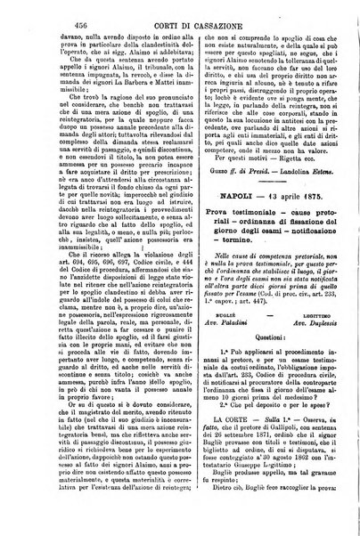 Annali della giurisprudenza italiana raccolta generale delle decisioni delle Corti di cassazione e d'appello in materia civile, criminale, commerciale, di diritto pubblico e amministrativo, e di procedura civile e penale