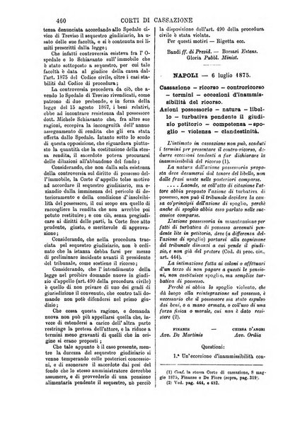 Annali della giurisprudenza italiana raccolta generale delle decisioni delle Corti di cassazione e d'appello in materia civile, criminale, commerciale, di diritto pubblico e amministrativo, e di procedura civile e penale