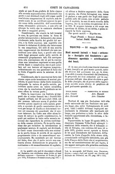 Annali della giurisprudenza italiana raccolta generale delle decisioni delle Corti di cassazione e d'appello in materia civile, criminale, commerciale, di diritto pubblico e amministrativo, e di procedura civile e penale