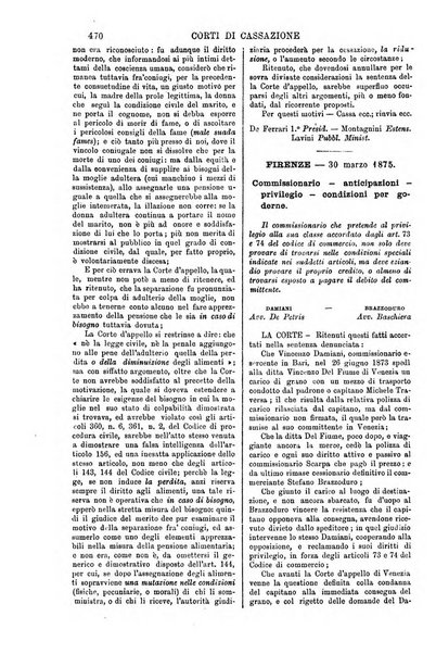 Annali della giurisprudenza italiana raccolta generale delle decisioni delle Corti di cassazione e d'appello in materia civile, criminale, commerciale, di diritto pubblico e amministrativo, e di procedura civile e penale