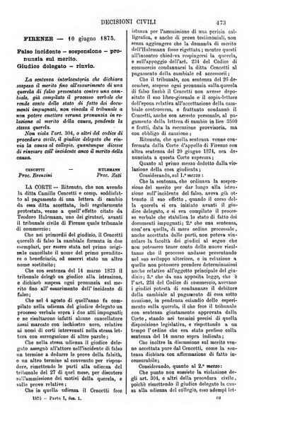 Annali della giurisprudenza italiana raccolta generale delle decisioni delle Corti di cassazione e d'appello in materia civile, criminale, commerciale, di diritto pubblico e amministrativo, e di procedura civile e penale