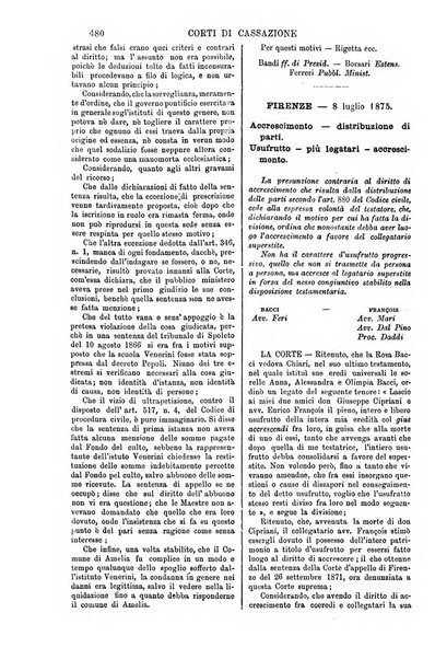 Annali della giurisprudenza italiana raccolta generale delle decisioni delle Corti di cassazione e d'appello in materia civile, criminale, commerciale, di diritto pubblico e amministrativo, e di procedura civile e penale