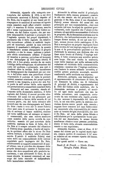 Annali della giurisprudenza italiana raccolta generale delle decisioni delle Corti di cassazione e d'appello in materia civile, criminale, commerciale, di diritto pubblico e amministrativo, e di procedura civile e penale