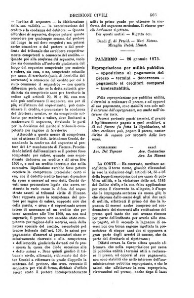 Annali della giurisprudenza italiana raccolta generale delle decisioni delle Corti di cassazione e d'appello in materia civile, criminale, commerciale, di diritto pubblico e amministrativo, e di procedura civile e penale