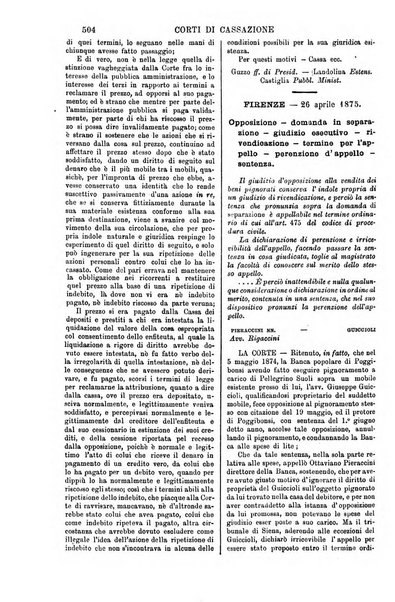 Annali della giurisprudenza italiana raccolta generale delle decisioni delle Corti di cassazione e d'appello in materia civile, criminale, commerciale, di diritto pubblico e amministrativo, e di procedura civile e penale