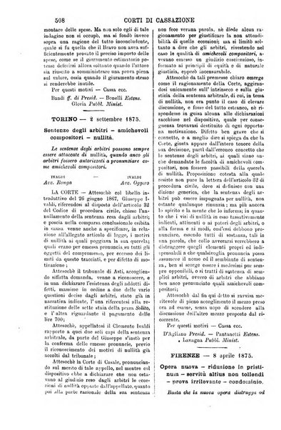 Annali della giurisprudenza italiana raccolta generale delle decisioni delle Corti di cassazione e d'appello in materia civile, criminale, commerciale, di diritto pubblico e amministrativo, e di procedura civile e penale