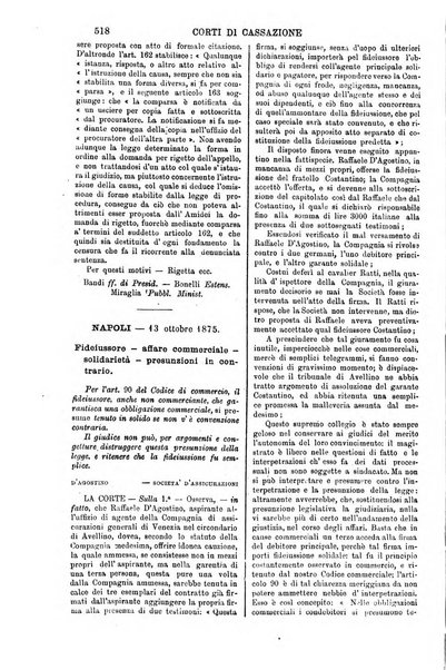 Annali della giurisprudenza italiana raccolta generale delle decisioni delle Corti di cassazione e d'appello in materia civile, criminale, commerciale, di diritto pubblico e amministrativo, e di procedura civile e penale