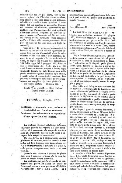 Annali della giurisprudenza italiana raccolta generale delle decisioni delle Corti di cassazione e d'appello in materia civile, criminale, commerciale, di diritto pubblico e amministrativo, e di procedura civile e penale