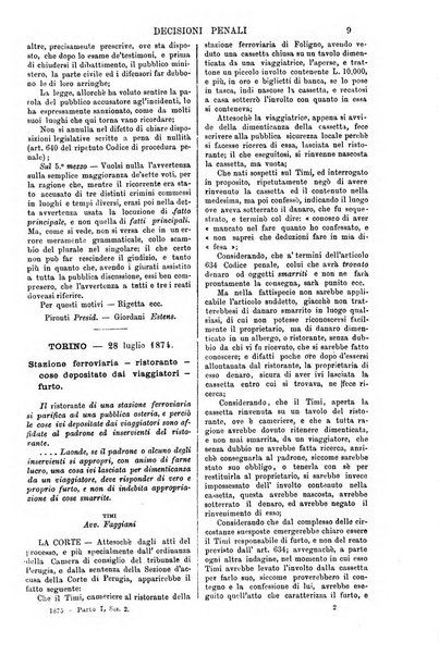 Annali della giurisprudenza italiana raccolta generale delle decisioni delle Corti di cassazione e d'appello in materia civile, criminale, commerciale, di diritto pubblico e amministrativo, e di procedura civile e penale