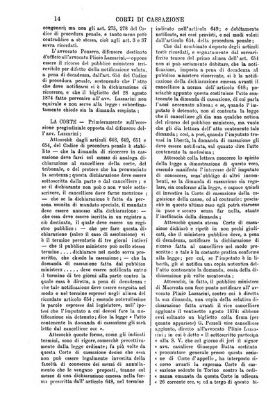 Annali della giurisprudenza italiana raccolta generale delle decisioni delle Corti di cassazione e d'appello in materia civile, criminale, commerciale, di diritto pubblico e amministrativo, e di procedura civile e penale