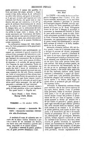 Annali della giurisprudenza italiana raccolta generale delle decisioni delle Corti di cassazione e d'appello in materia civile, criminale, commerciale, di diritto pubblico e amministrativo, e di procedura civile e penale