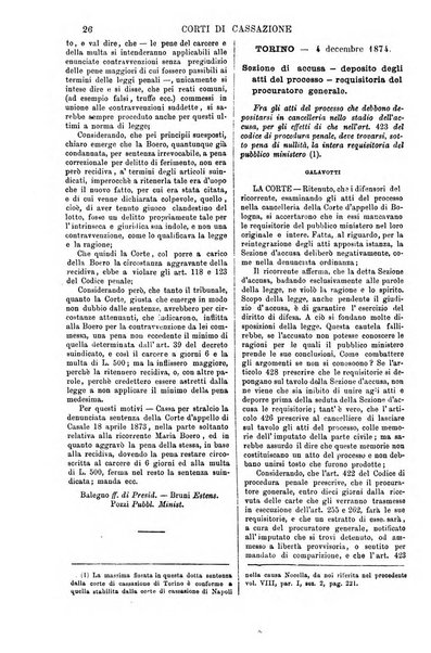 Annali della giurisprudenza italiana raccolta generale delle decisioni delle Corti di cassazione e d'appello in materia civile, criminale, commerciale, di diritto pubblico e amministrativo, e di procedura civile e penale