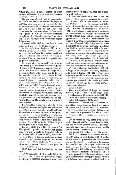 Annali della giurisprudenza italiana raccolta generale delle decisioni delle Corti di cassazione e d'appello in materia civile, criminale, commerciale, di diritto pubblico e amministrativo, e di procedura civile e penale