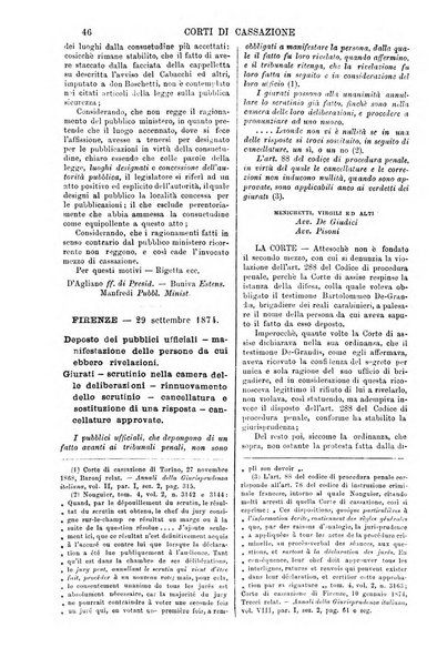 Annali della giurisprudenza italiana raccolta generale delle decisioni delle Corti di cassazione e d'appello in materia civile, criminale, commerciale, di diritto pubblico e amministrativo, e di procedura civile e penale