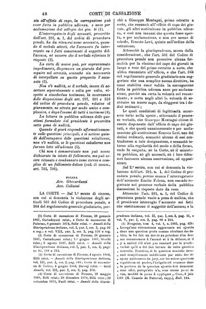 Annali della giurisprudenza italiana raccolta generale delle decisioni delle Corti di cassazione e d'appello in materia civile, criminale, commerciale, di diritto pubblico e amministrativo, e di procedura civile e penale