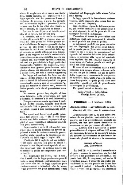 Annali della giurisprudenza italiana raccolta generale delle decisioni delle Corti di cassazione e d'appello in materia civile, criminale, commerciale, di diritto pubblico e amministrativo, e di procedura civile e penale