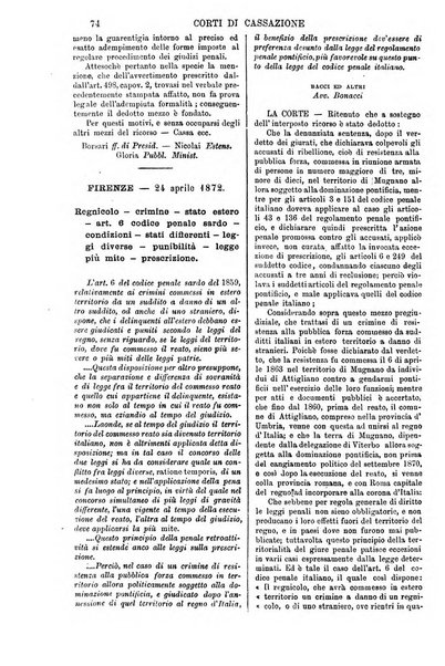 Annali della giurisprudenza italiana raccolta generale delle decisioni delle Corti di cassazione e d'appello in materia civile, criminale, commerciale, di diritto pubblico e amministrativo, e di procedura civile e penale