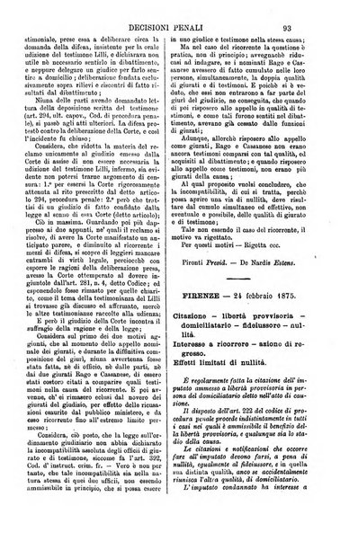 Annali della giurisprudenza italiana raccolta generale delle decisioni delle Corti di cassazione e d'appello in materia civile, criminale, commerciale, di diritto pubblico e amministrativo, e di procedura civile e penale