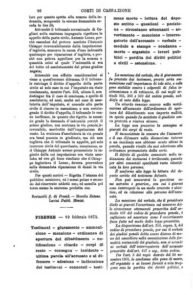 Annali della giurisprudenza italiana raccolta generale delle decisioni delle Corti di cassazione e d'appello in materia civile, criminale, commerciale, di diritto pubblico e amministrativo, e di procedura civile e penale